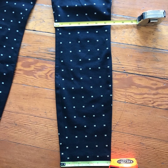 GAP Signature Skinny Ankle Pant, Black Geo Print - Picture 6 of 14